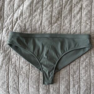 Roxy Women's Olive Green Bikini Bottom - Swim